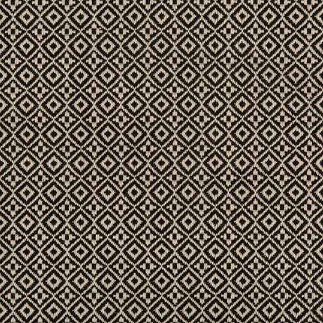 Kravet ATTRIBUTE GRID NERO Upholstery Fabric