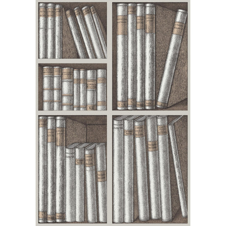 Cole & Son EX LIBRIS STONE/LINEN Wallpaper