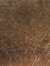 Old World Weavers Cuir Annees 30 Natural & Gold Upholstery Fabric