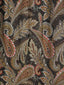Scalamandre Paisiello Black Coral Fabric