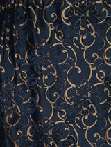 Scalamandre Cimarosa Midnight Fabric