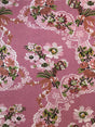 Scalamandre Avvoltoio Multi On Fucshia Fabric