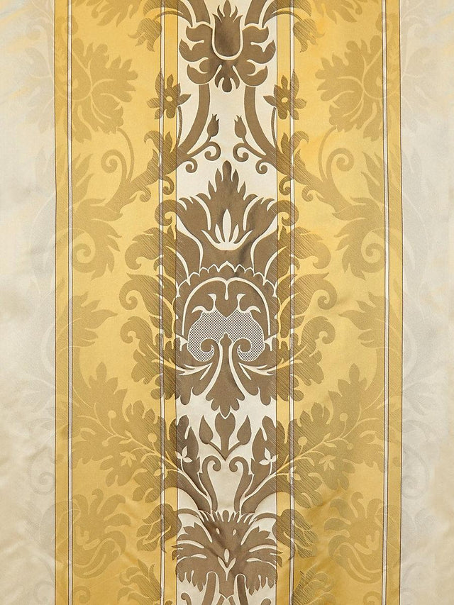 Scalamandre Aliplo Gold/Cocoa Fabric