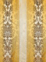 Scalamandre Aliplo Gold/Cocoa Fabric