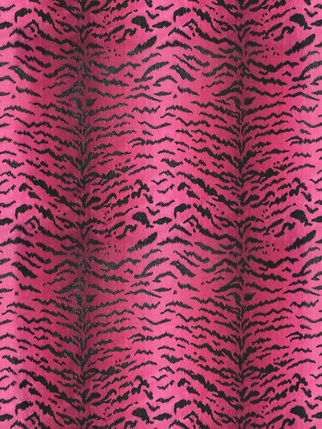 Scalamandre Tigre Reds & Black Fabric