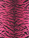 Scalamandre Tigre Reds & Black Upholstery Fabric