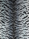 Scalamandre Tigre Silver & Black Upholstery Fabric