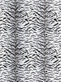 Scalamandre Tigre Off-White & Black Fabric