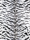 Scalamandre Tigre Off-White & Black Upholstery Fabric