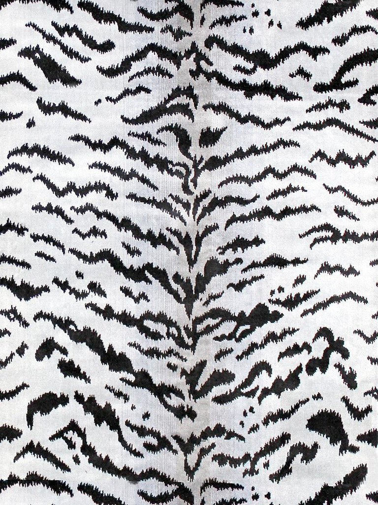 Scalamandre TIGRE OFF-WHITE & BLACK Fabric