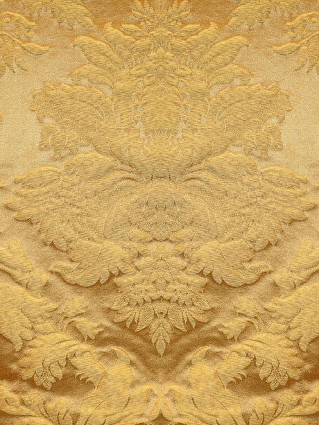Old World Weavers Urbino Damask Gold Drapery Fabric