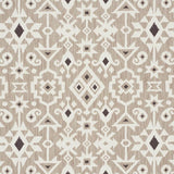 Schumacher Crusoe Ikat Greige Fabric