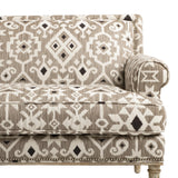 Schumacher Crusoe Ikat Greige Fabric