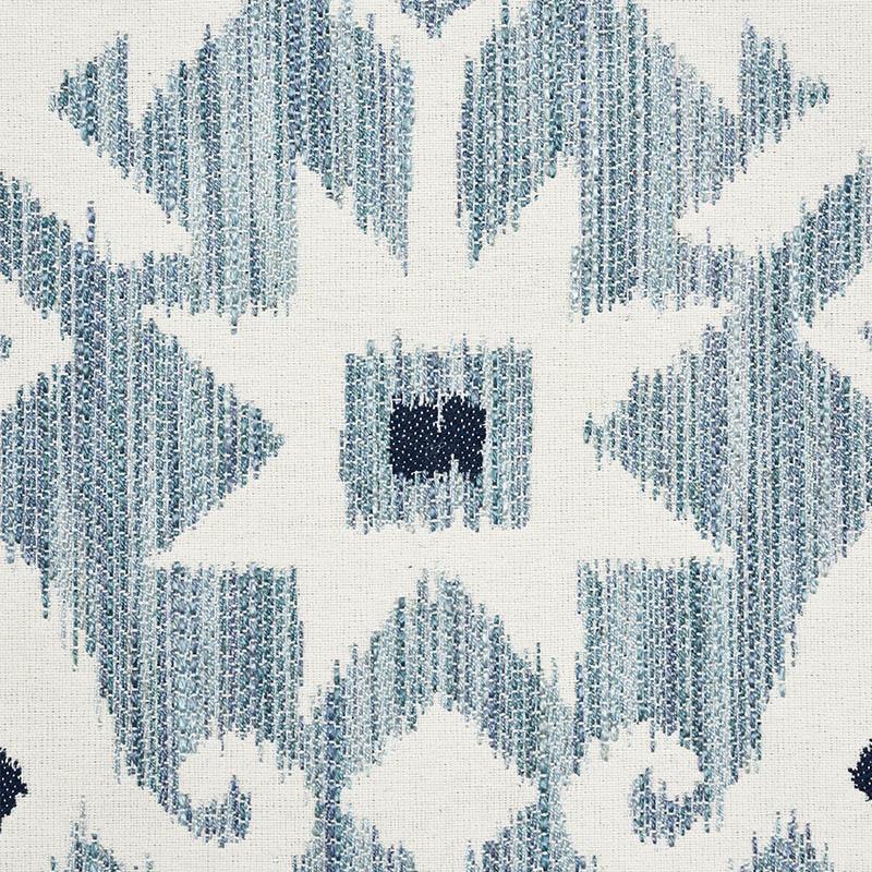 Schumacher Crusoe Ikat Sky Fabric