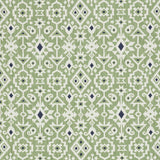 Schumacher Crusoe Ikat Green Fabric