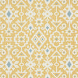 Schumacher Crusoe Ikat Yellow Fabric