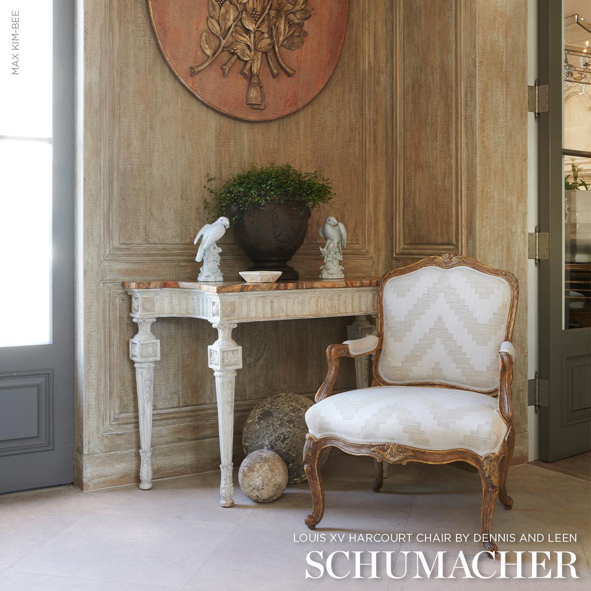 Schumacher Verne Natural Fabric