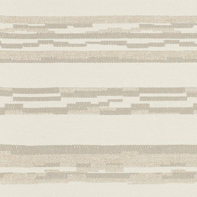 Schumacher Sambar Dove & Gold Fabric