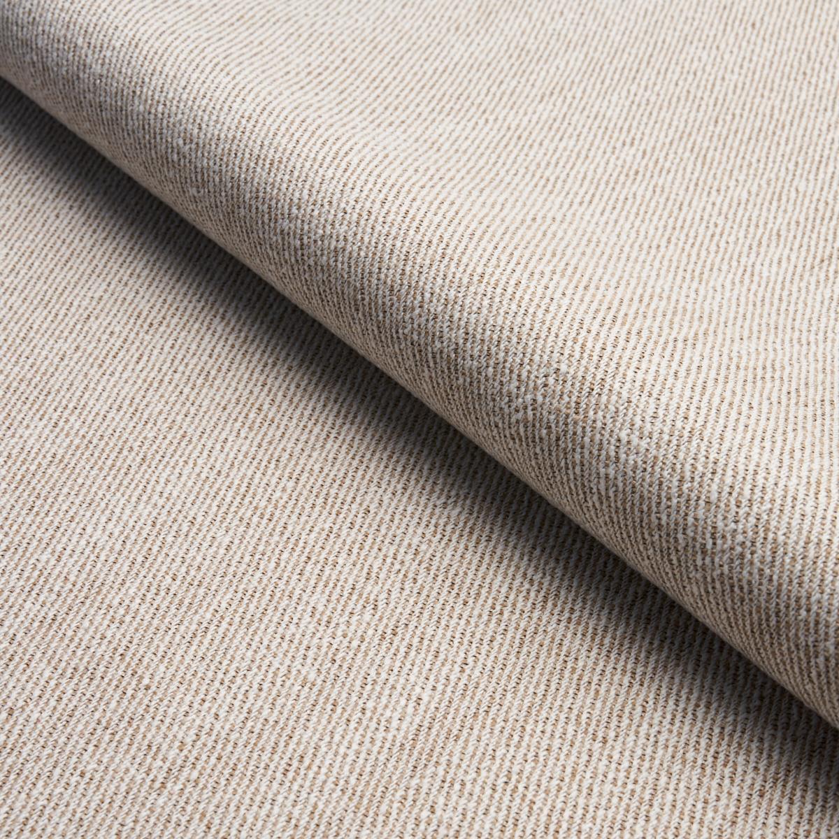 Schumacher Everett Performance Twill Natural Fabric