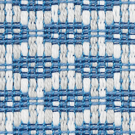 Schumacher Hickox Indoor/Outdoor Blue Fabric