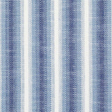 Schumacher Colada Stripe Indoor/Outdoor Blue Fabric
