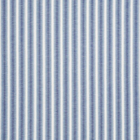 Schumacher Colada Stripe Indoor/Outdoor Blue Fabric
