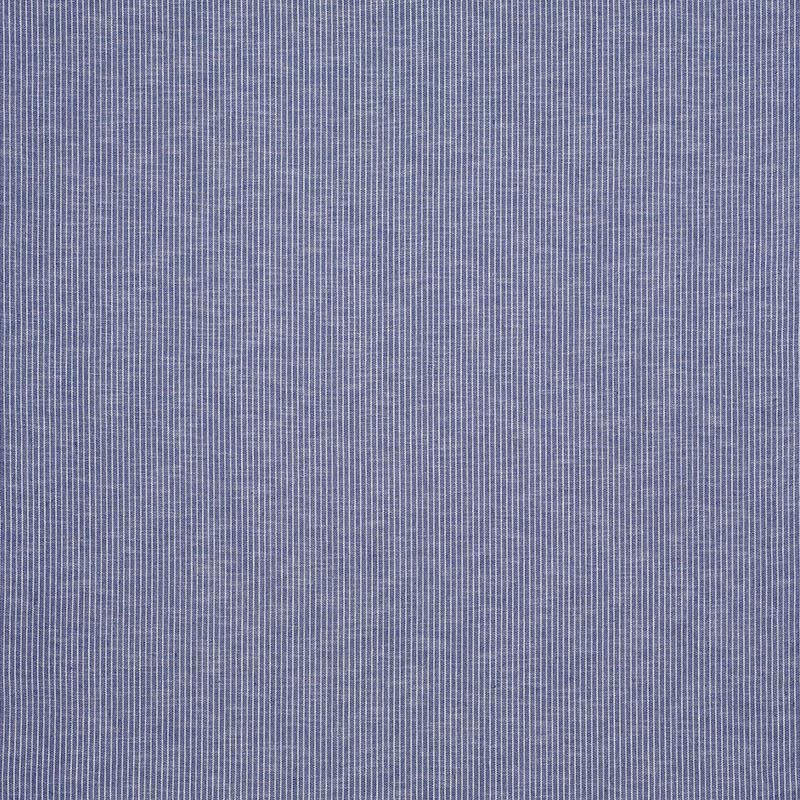Schumacher Garter Stripe Indoor/Outdoor Blue Fabric