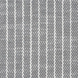 Schumacher Garter Stripe Indoor/Outdoor Slate Fabric