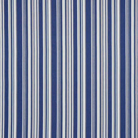 Schumacher Ponderosa Stripe Blue Fabric