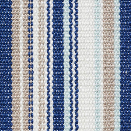 Schumacher Ponderosa Stripe Blue Fabric