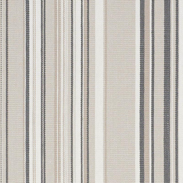 Schumacher Ponderosa Stripe Natural Fabric