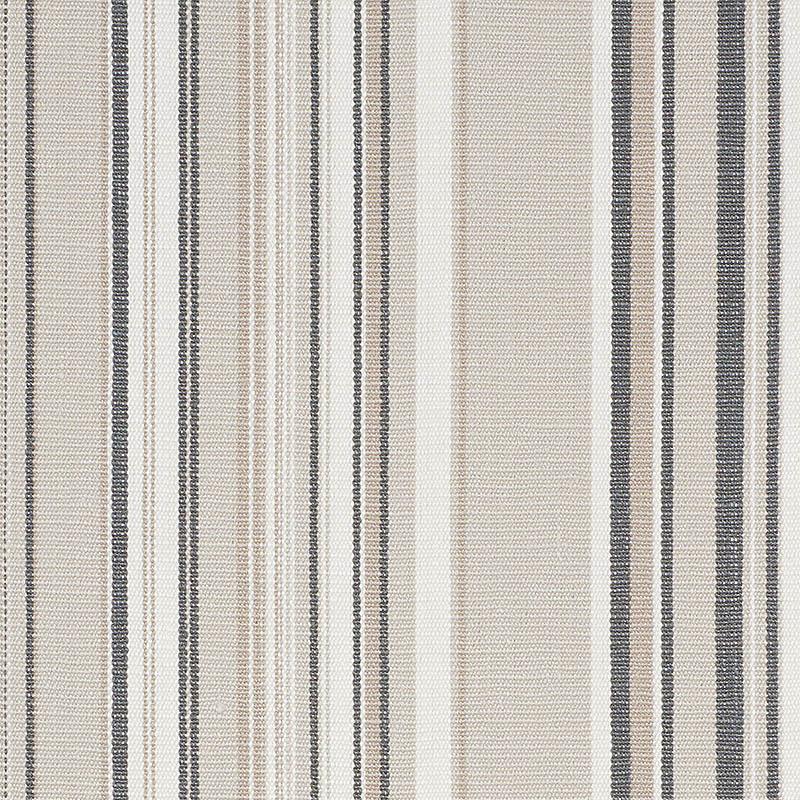 Schumacher Ponderosa Stripe Natural Fabric