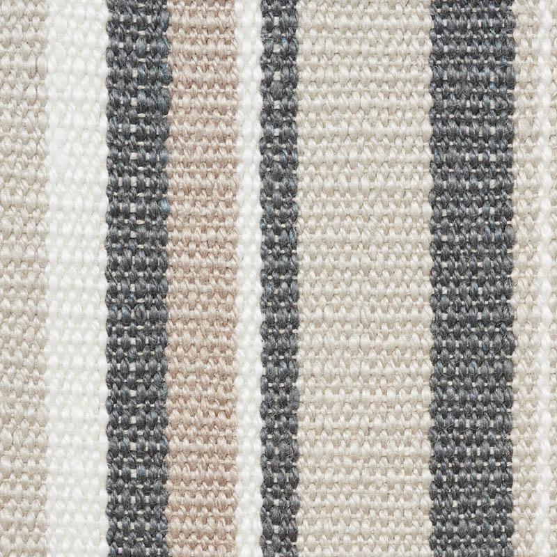 Schumacher Ponderosa Stripe Natural Fabric