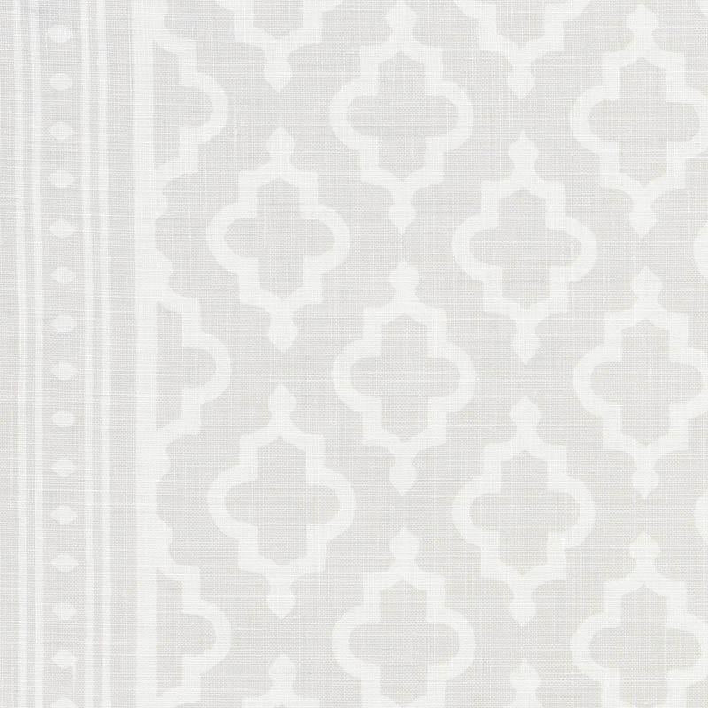 Schumacher Jake Soft Grey Fabric