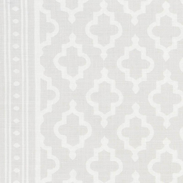 Schumacher Jake Soft Grey Fabric