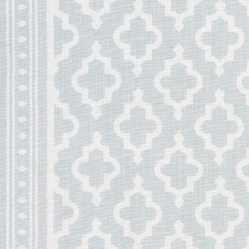 Schumacher Jake Orpington Blue Fabric