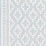 Schumacher Jake Orpington Blue Fabric