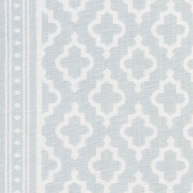 Schumacher Jake Orpington Blue Fabric