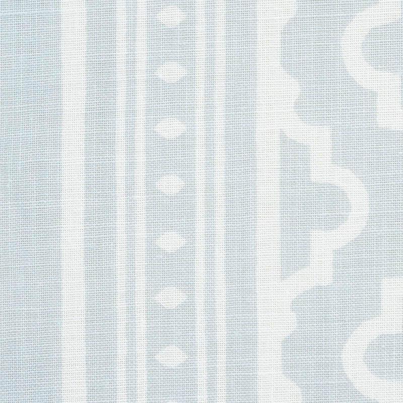 Schumacher Jake Orpington Blue Fabric