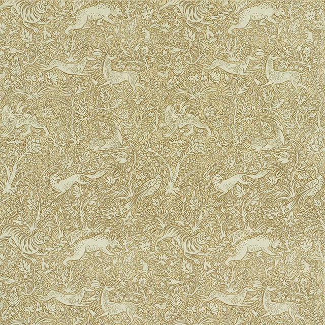 Schumacher Khan'S Park Gray Beige Fabric