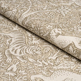 Schumacher Khan'S Park Gray Beige Fabric