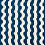 Schumacher The Wave Velvet Navy Fabric