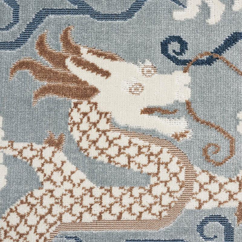 Schumacher Bixi Velvet Celestine Fabric