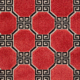 Schumacher Octavia Velvet Ruby Fabric