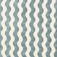 Schumacher The Wave Velvet Sky Fabric