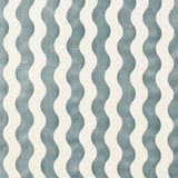 Schumacher The Wave Velvet Sky Fabric