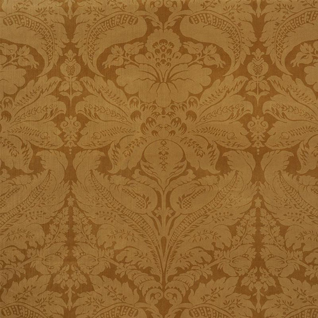 Schumacher Cordwain Velvet Gold Fabric