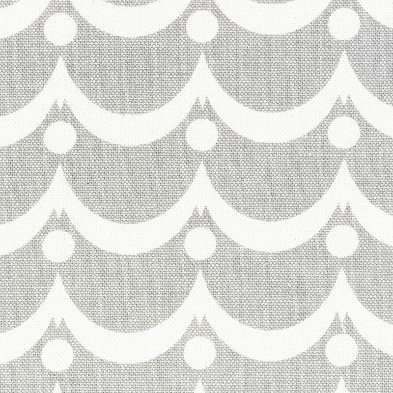 Schumacher Swag Dove Fabric