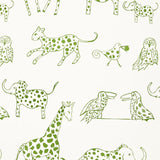 Schumacher Jungle Jubilee Leaf Fabric