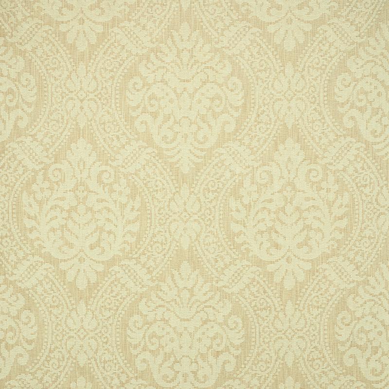 Schumacher Port Charl Chen Damask Cream Fabric